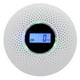 thumbnail image 3 of Smoke Detector Carbon Monoxide Detector Combo, Dual Sensor Smoke Alarm and Carbon Monoxide Detector Replaceable Battery Smoke Carbon, 3 of 5