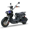 thumbnail image 1 of EMMO Monster eBike - Electric Moped Scooter - 72V - 70km Range - QS Motor - Blue - Removable Battery, 1 of 9