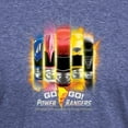 thumbnail image 3 of CafePress - Go Go Power Rangers! Men's Deluxe T Shirt - Mens Tri-blend T-Shirt, 3 of 4