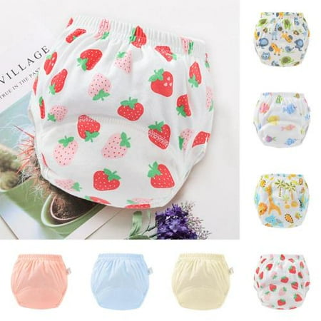 

Zhaomeidaxi Unisex Diaper Pant Cotton Training Pants Reusable Toddler Training Pants for Boy and Girl