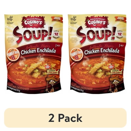 (2 pack) Cugino s Chicken Enchilada Dry Soup Mix 7.1oz