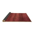 thumbnail image 2 of Ahgly Company Indoor Square Solid Brown Modern Area Rugs, 6' Square, 2 of 4
