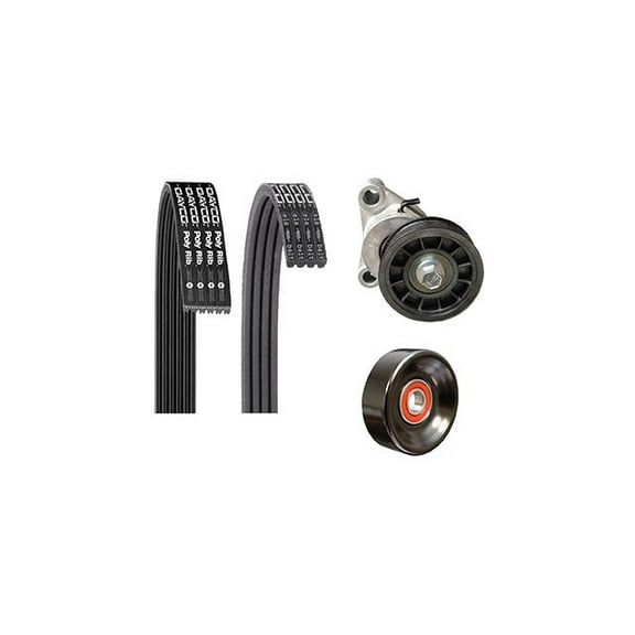 Main Drive Serpentine Belt Drive Component Kit - Compatible with 2009 - 2013 Chevy Silverado 1500 2010 2011 2012
