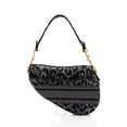 thumbnail image 3 of Pre-Owned Dior Leopard Canvas Medium Saddle Bag, 3 of 11