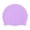 54# Purple, variant on Silicone Swim Cap for Women & Men, Vibrant Lightweight Swimming, Non-Slip, Easy Wear, Removal, Protects Hair Gray