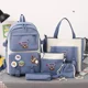 thumbnail image 3 of Nueva mochila escolar para estudiantes de primaria, cinco juegos de mochilas escolares lindas y livianas para niñas, mochilas para niñas, 3 of 5