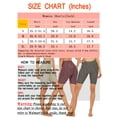 thumbnail image 2 of Womens High Waist Yoga Shorts Butt Lifting Tummy Control Workout 4 Way Stretch Yoga Leggings, 2 of 7