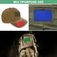 thumbnail image 6 of Uxcell 2-Pack Solid Green Flag Blank Patch, 3.1" x 2" Rectangular Embroidered Patches Pure Color DIY Flags for Clothing, 6 of 6
