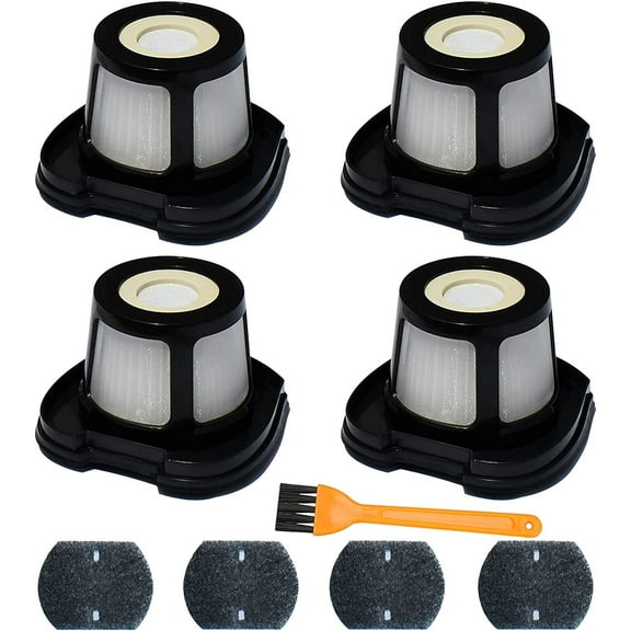 4 Pack 2284W Filter Compatible with DESIN Pet Hair Eraser Hand Vacuum 2284W, 2390, 2389, 2390A, Replace Parts for 1614212, 1614203, 1614204