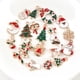 thumbnail image 4 of 10 unidades de Adornos Variados de Navidad Yuyangstore para Llaveros Pulsera Collar Encantos de Navidad, 4 of 8