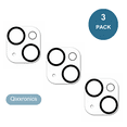 thumbnail image 5 of 3 Pack Qixxronics for iPhone 14 Camera Lens Protector Clear Tempered Glass Lens Cover Flim, 5 of 5