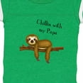 thumbnail image 4 of Inktastic Chillin with Papa Sloth Cute Boys Baby Bodysuit, 4 of 5