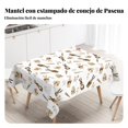 thumbnail image 2 of Abbraccia Mant Algún de Plástico de Pascua Fácil Limpieza Mant Algún D está Decir Decir Echable con está Decir Decir Tampado de Conejo Cubrem está Decir Decir A, 2 of 5