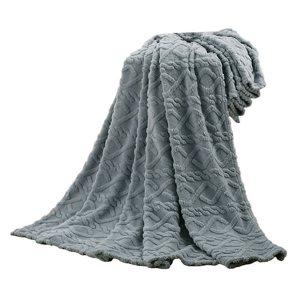 jovati Super Soft Throw Blankets 70*100Cm Super Soft Warm Solid Warm Micro Plush Fleece Blanket Throw Rug Sofa Bedding