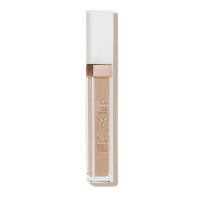 Corrector de cobertura total Light Illusion - M0 Sand de Flower Beauty para mujeres - Corrector de 0,2 oz