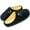 BlackYellow, variant on Memory Foam Waffle Slippers for Women and Men Soft Warm House Shoes Indoor/Outdoor Anti-skid Sole, BlackYellow 46/47
