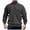 R226-Dark Gray, variant on Men's Quarter Zip Up Lightweight Pullover Mock Neck Sweatshirts Long Sleeve Golf shirts Performance Athletic Casual,White,M