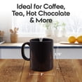 thumbnail image 4 of Omniware Teaz Cafe 11 oz Classic Mug, Set of 4 - Vintage Stoneware Coffee Cups, Nostalgic 50s-Inspired Drinkware, Rustic Farmhouse Aesthetic, Dishwasher Safe, Ideal for Tea or Espresso (Aubergine), 4 of 7