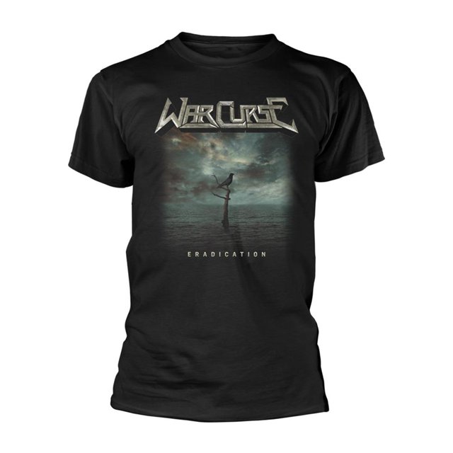 War Curse - Camiseta Eradication para Adultos Unisex (Negro)