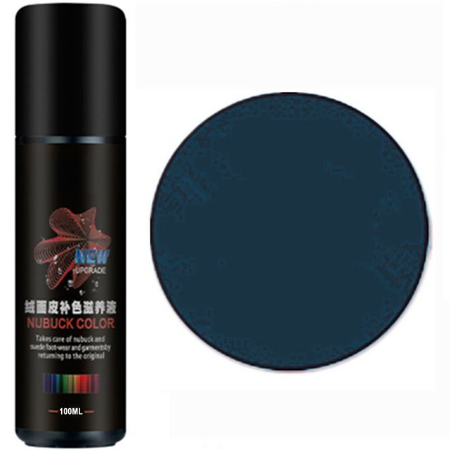 Aodebiao Suede & Leather Color Restorer Spray – 75ml Quick-Dry Formula for Sneakers, Boots, Bags & Jackets (Includes Precision Applicator)