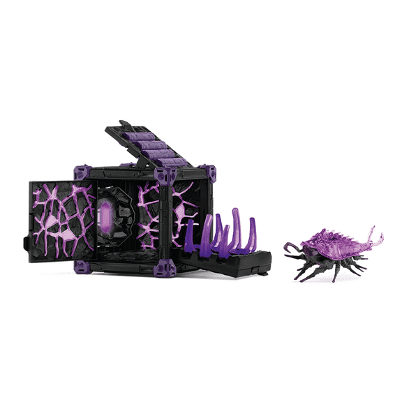 Schleich Eldrador Creatures - 34 PC Shadow Battle Cave with Bug Toy Playset - Insect Figurine with Expandable Fortress - Imaginative Play for Kids Ages 7 | 42675
