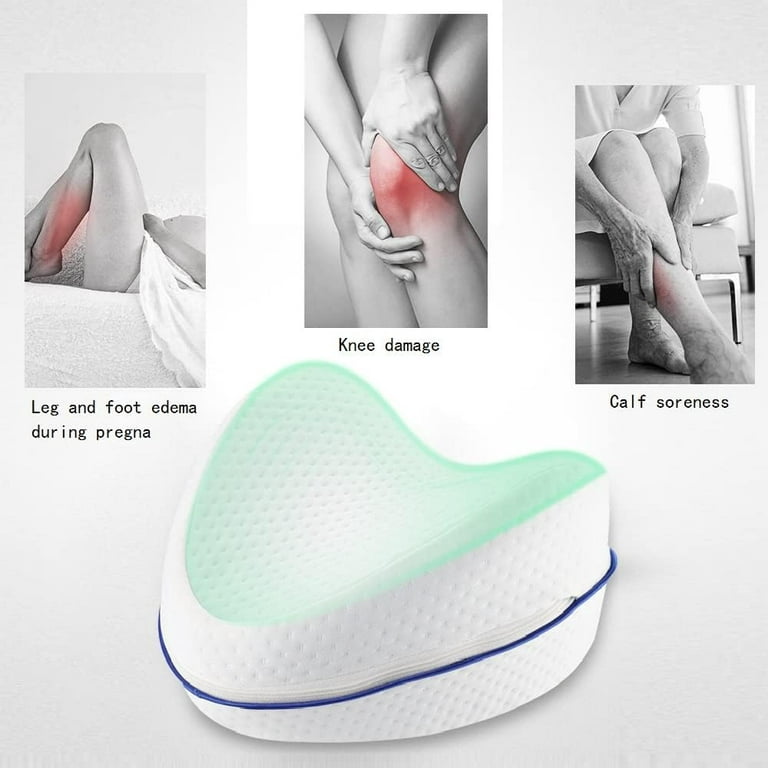 Back Support Systems Knee-T Leg Pillow Patented - High Resiliency Medical  Quality Polyurethane Foam Knee Pillow for Sleeping, Back Pain Relief, Hip