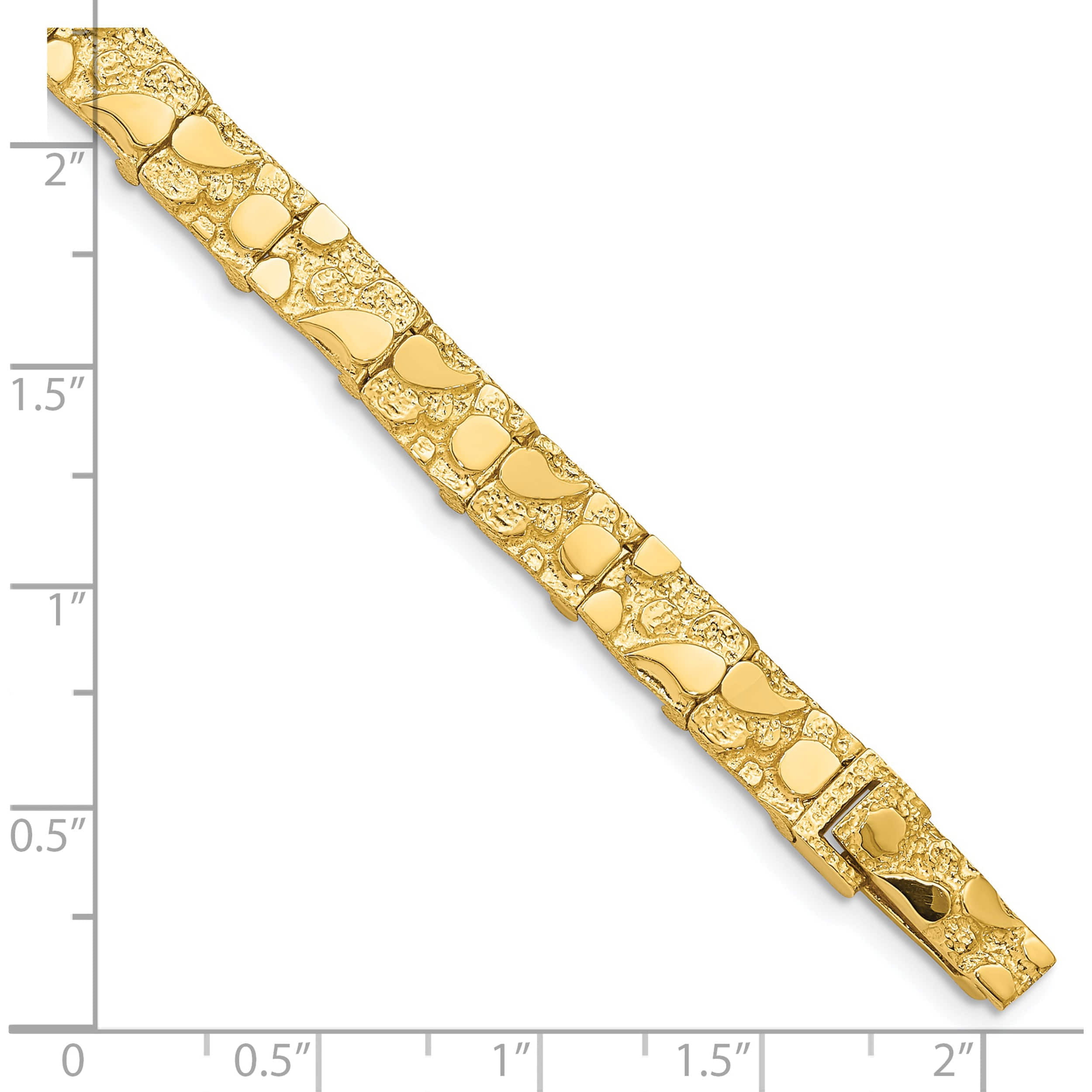 Orocal Gold Nugget Bracelet in 14K Gold | Free Shipping | Voyij.com