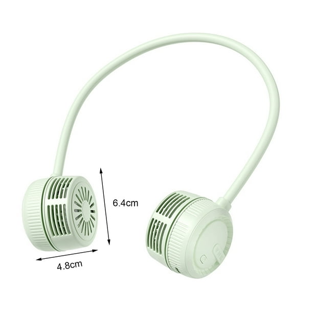HEVIRGO Neck Fan Battery Powered Fan Hands Free Bladeless Fan
