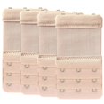 thumbnail image 1 of POINTERTECK 4 Pcs Femmes Doux Confortable 2 Crochets 3 Rangées Rallonge de Soutien-Gorge Bande de Soutien-Gorge, 1 of 3