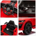 thumbnail image 5 of NEWWARE 12V Ride on Car, Licensed Ford Mustang Shelby GT500 Ride on Car with Parent Remote Control, 3 Speeds, Spring Suspension, Safety Belt, Music Player, Electric Vehicles Toy for 3-8 Years, Red, 5 of 7