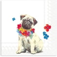 thumbnail image 1 of Boston International IHR Cocktail Beverage Paper Napkins, 20-Count, 5 x 5-Inches, Alfred, 1 of 1