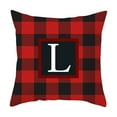 thumbnail image 2 of Tyidzon Christmas Pillow Covers 18X18 Alphabet Throw Pillow Cases Fall Decorations for Home Sofa Living Room Pillow Cases (45X45cm), 2 of 3