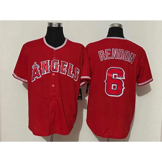 MLB jersey Angels baseball jersey Los Angeles Angels jersey embroidered baseball uniform