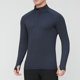 thumbnail image 1 of pstuiky camisas de manga larga para hombre, Protector solar de invierno para hombre, transpirable, de color sólido, con cremallera, cuello alto y manga larga. top de hombre xxl, 1 of 6