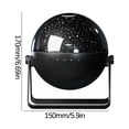 thumbnail image 3 of Ohmyroo Starry Night Projector with Bluetooth Audio & Remote Control Atmosphere Lighting for Home, 3 of 9