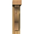 thumbnail image 2 of Ekena Millwork 4"W x 16"D x 16"H Funston Block Rough Sawn Bracket w/ Offset Brace, Western Red Cedar, 2 of 25