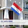 thumbnail image 4 of Anley Fly Breeze 3x5 Foot Netherlands Flag - Vivid Color and Fade Proof - Canvas Header and Double Stitched - Holland National Flags Polyester with Brass Grommets, 4 of 7