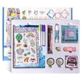 thumbnail image 1 of Organisateur d'Outils de Coiffure Rond en Plastique Rouge - Boîte de Rangement Multifonctionnelle pour Peignes, Ciseaux et Rasoirs pour Comptoirs de Salon, Support d'Outils de Table Stable avec Design Antidérapant, Support de Ciseaux de Toilettage 614 Pouces, 1 of 6