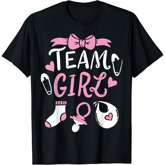 Gender Reveal Team Girl T-Shirt