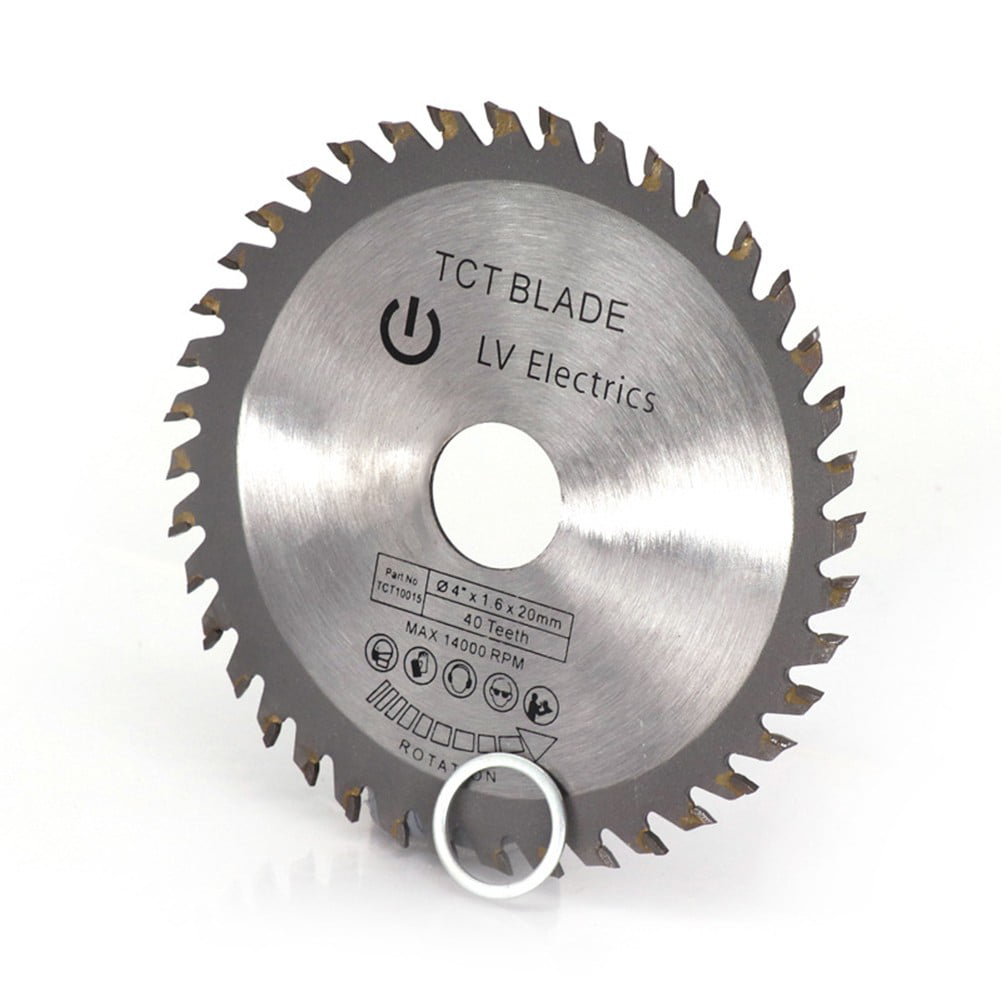 2Pc TCT Circular Saw Blades Disc Wood Cutting 110mm x 16mm 80T for Angle Grinder 