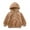 Khaki, variant on Hoodies for Boys Toddler Kids Girls Boys Casual Zip Up Hooded Jacket Coat Long Sleeve Thicken Outerwear Snowsuit Toddler Hoodies Unisex Clothing(Khaki,3-4 Years)