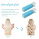 thumbnail image 2 of 2 pinzas para la raíz del cabello para dar volumen al instante, pinzas rizadoras para peinar sin calor, color azul., 2 of 5