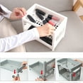 thumbnail image 4 of KALLORY Tableware Storage Shelf Rack Grey 1Pack 9.6*5.9*7.3in, 4 of 6