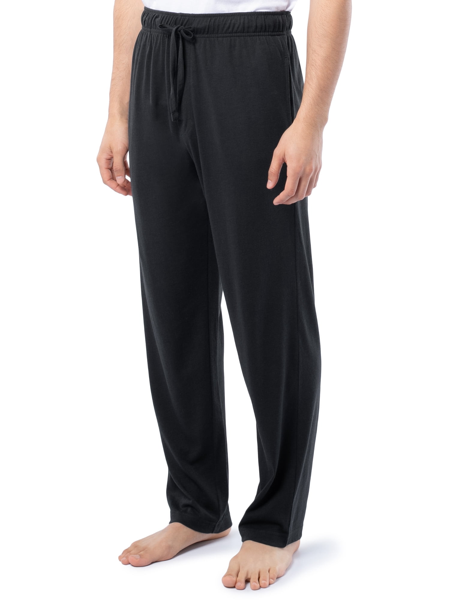 Fruit of the Loom Men's and Big Men's Jersey Knit Pajama Pants, Sizes S-6XL