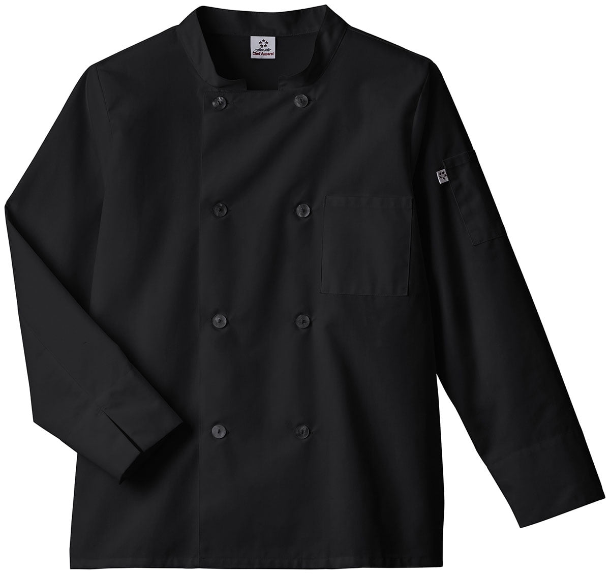 Five Star Chef Apparel Unisex Long Sleeve Moisture Wicking Mesh Back Coat Five Star Chef Apparel Unisex Long Sleeve Moisture Wicking Mesh Back Coat