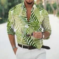 thumbnail image 1 of Camisas nuevas de otoño para hombre, blusa de manga corta con estampado de árbol de coco en 3D, camisas casuales de moda, camisetas de gran tamaño, ropa para hombre, tops, 1 of 6