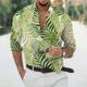 thumbnail image 1 of Camisas nuevas de otoño para hombre, blusa de manga corta con estampado de árbol de coco en 3D, camisas casuales de moda, camisetas de gran tamaño, ropa para hombre, tops, 1 of 6