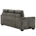 thumbnail image 4 of Valencia 81in. Grey Queen Size Sleeper Sofa Bed with USB & Outlet, 4 of 14