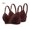 Brown BW36, variant on YLOMAY Womens Bra Womens Underwear Gathered Bras 2pc Solid Color Comfy Stylish Brassiere Ladies Loose Casual Wear Black 36