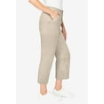thumbnail image 3 of Woman Within Plus Size Carpenter Denim Capri, 3 of 3